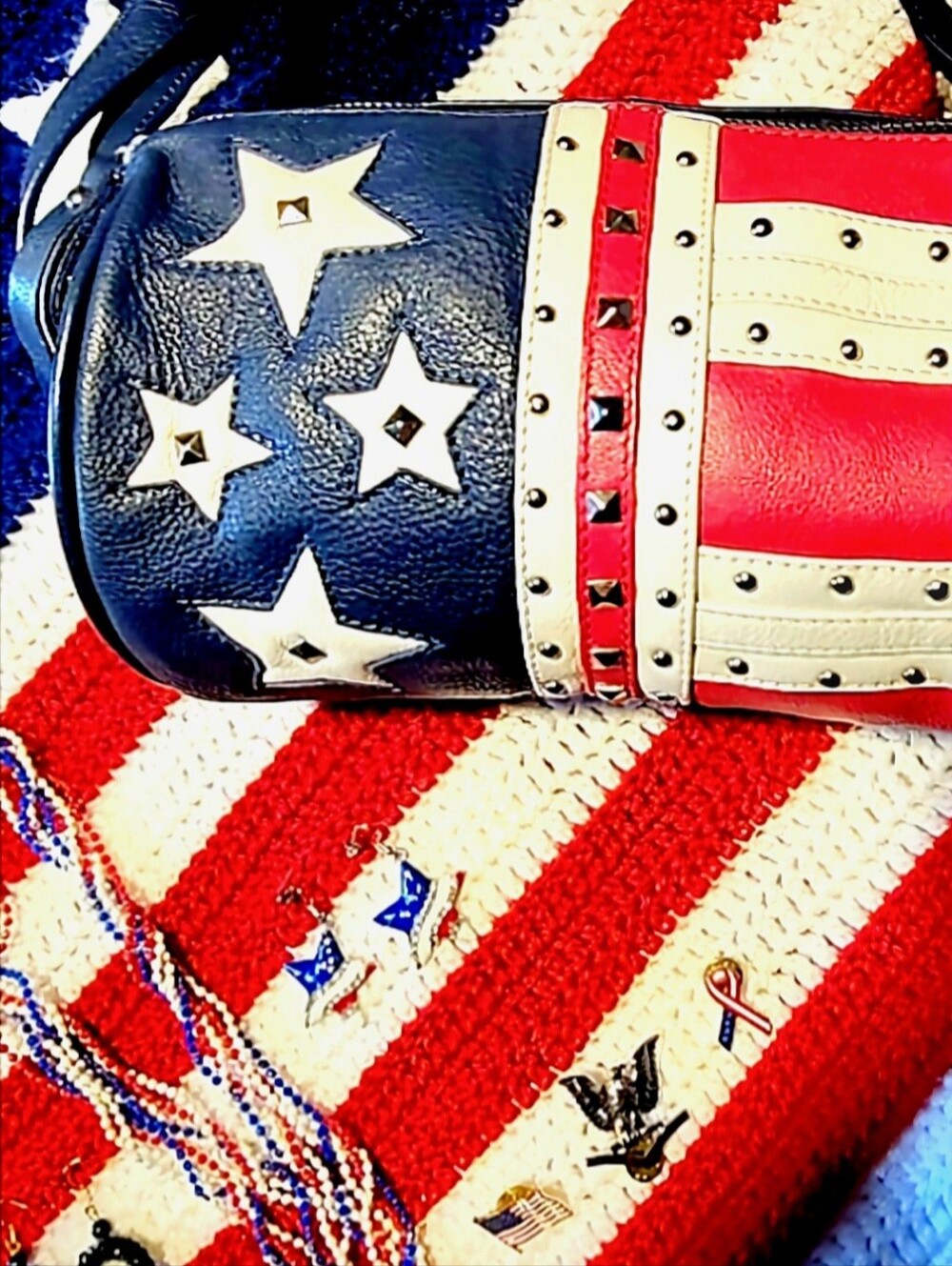 SHARIF & Handmade Afghan ⭐️🇺🇲250 Years⭐️🇺🇲 4th Of July